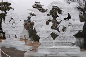 国宝松本城氷彫フェスティバル2024