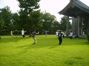 石橋記念公園健康づくりイベント「太極拳教室」（1月）