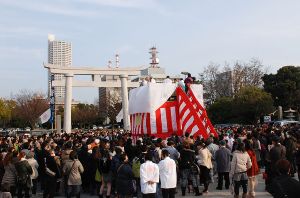 広島護国神社　節分祭