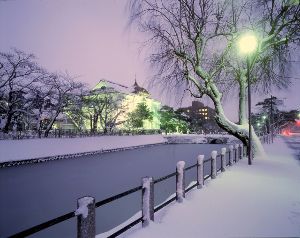 鶴岡冬まつり　ライトアップ