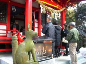 黒岩稲荷神社　初午祭