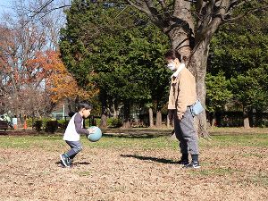 都立武蔵野公園「親子スポーツ教室」（2月）