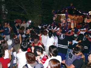 山中湖諏訪神社例大祭「安産祭り」