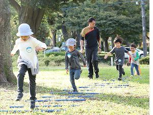都立武蔵野公園「はらっぱスポーツ教室」（5月）