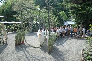 太平山三吉神社総本宮　夏越大祓式