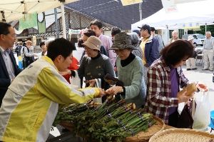 飛騨かわい山菜市