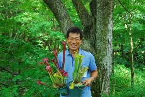 食虫植物の寄せ植え体験