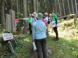 ガイドと歩く　四国・参勤交代の道～新宮・霧の森界隈～（6月）