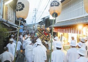 忠海祇園祭とみこし行事