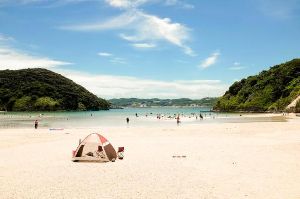 【海水浴】辰ノ島海水浴場