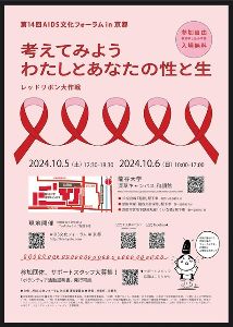 第14回AIDS文化フォーラム in 京都 “考えてみよう　わたしとあなたの性と生“