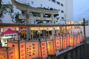 松原神社六月灯