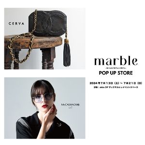 Marble -Mr.CASANOVA x CERVA POPUP STORE-