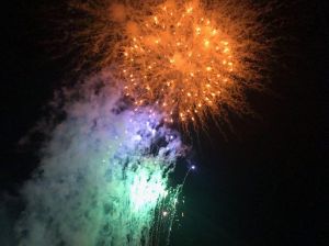 穴吹川花火大会