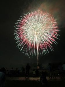 おぐに夏まつり「町民花火大会」