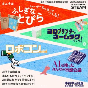 楽しむ　学ぶ　理解する　STEAM