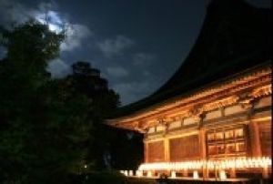 国宝 善水寺 千灯会