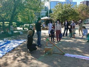 まち中公園自然観察隊 「どんぐりンピック」