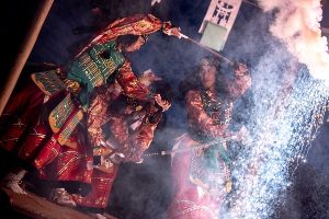 中ノ森八幡神社　秋季大祭神楽奉納