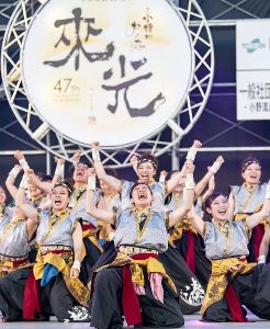 会場に感動を～15代目湊の演舞披露～
