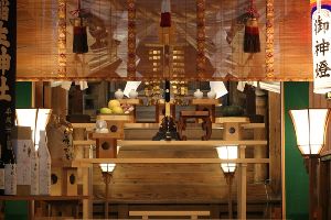 空鞘稲生神社　除夜祭