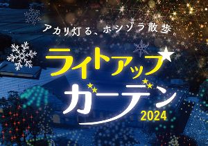 ブルーメの丘ライトアップガーデン2024