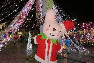 JR寺前駅前広場 イルミネーション