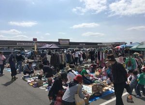 イオンタウン富雄南フリーマーケット（3月）