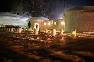 奥おおえ柳川温泉雪まつり