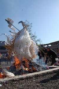 愛宕社の火祭り
