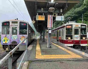 旧幕に変更！会津田島駅幕回しタイム＆新藤原留置線撮影会付き！野岩鉄道 6050型　直通　会津田島行！