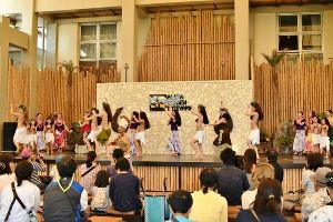 アロハガーデンたてやま「フラ・タヒチアン」フィナーレステージ