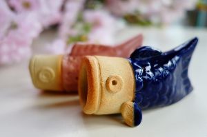陶芸でこいのぼり作り