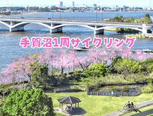 手賀沼1周サイクリング
