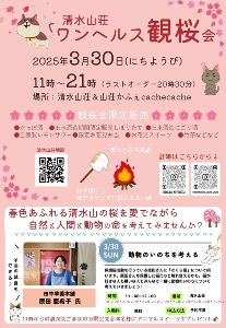 清水山荘ワンヘルス観桜会