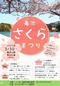亀池さくらまつり