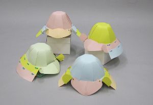 かぶれる色紙カブトづくり　高槻市立しろあと歴史館