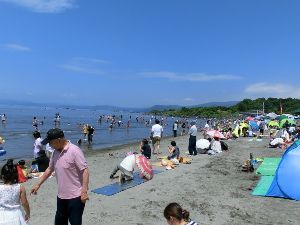 【海水浴】有珠海水浴場