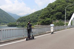 エコモビリティ周遊旅スタンプラリーin 丹沢湖