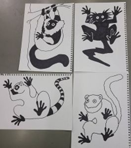 飼育員のお絵描き教室（8月）