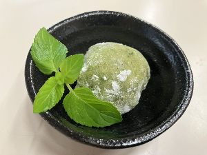 ミントが香る洋風大福作り