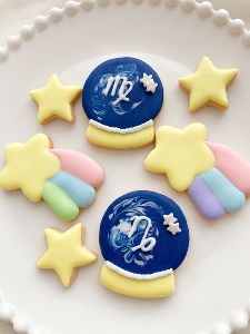 星座アイシングクッキーづくり
