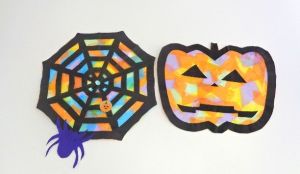 たのしい工作室「切り紙でハロウィン」