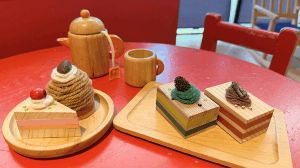 杉の木でケーキをつくろう!