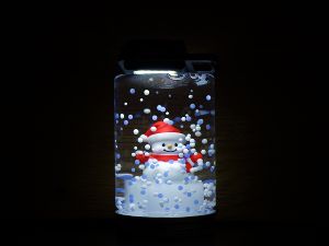 クリスマスワークショップ　サンタの手づくり工房　光るスノードーム