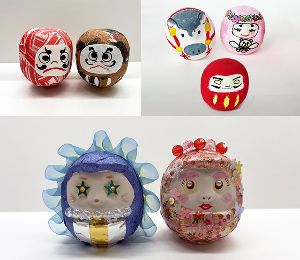 ワークショップ「だるまをつくる」