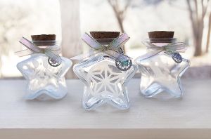 春限定　サンドブラスト「きらめく星のミニボトル」作り！