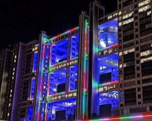 イルミネーションアイランドお台場2025　フジテレビ