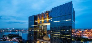 イルミネーションアイランドお台場2025　テレコムセンタービル