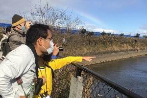 むかっち博士の自然観察会「冬の渡り鳥撮影（カメラ体験）」